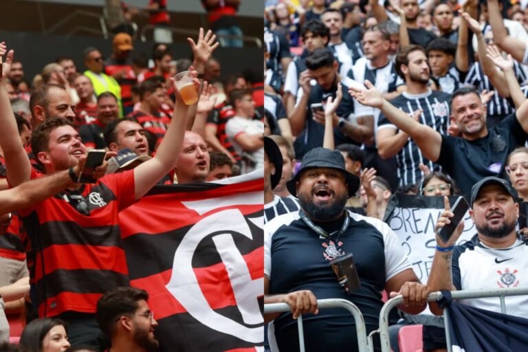 Supercopa: confira a festa dos torcedores nas arquibancadas do estádio. Veja vídeo supercopa:-confira-a-festa-dos-torcedores-nas-arquibancadas-do-estadio.-veja-video
