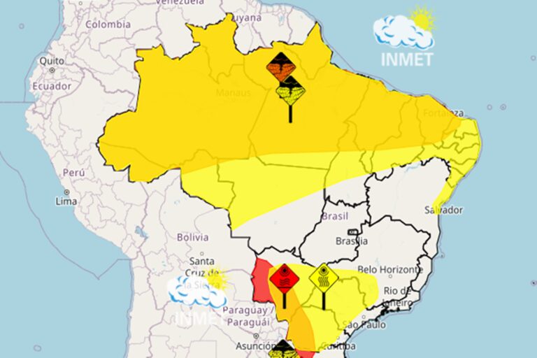 Feriado tem alertas de chuva e onda de calor em várias regiões do país feriado-tem-alertas-de-chuva-e-onda-de-calor-em-varias-regioes-do-pais